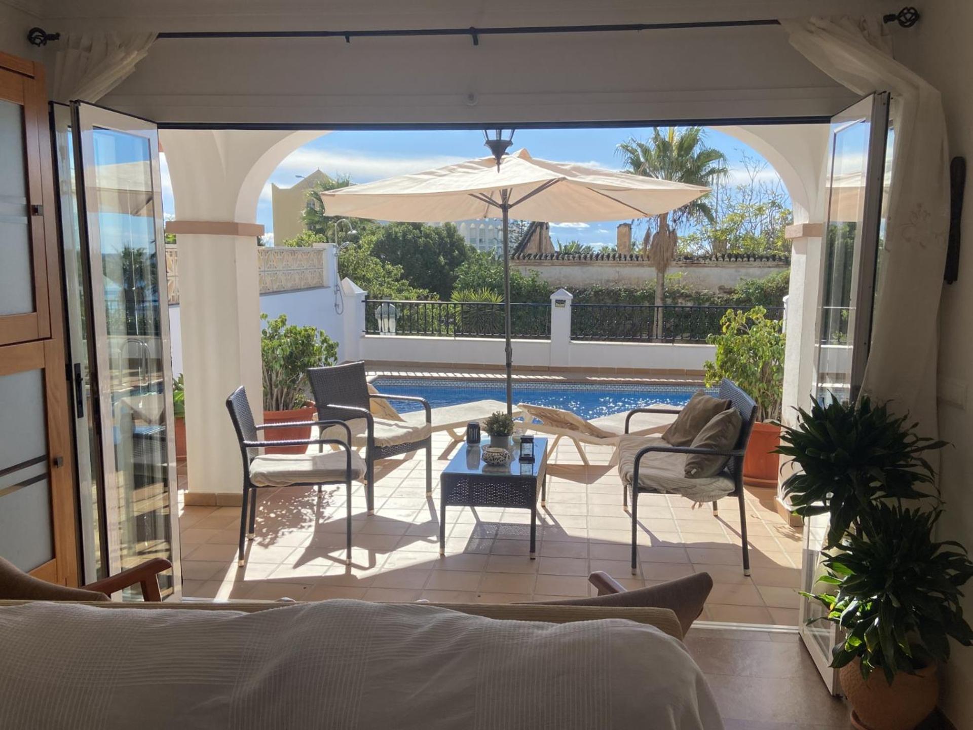 Casa Rosi, Vistas Al Mar, Piscina Privada Y A/A Villa Nerja Exteriör bild