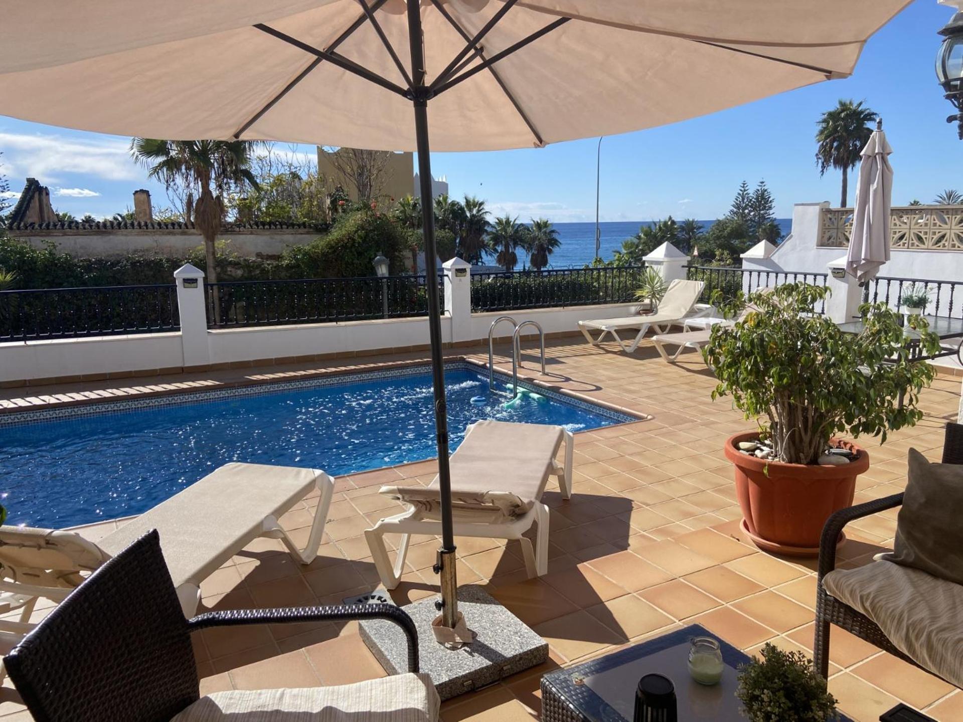Casa Rosi, Vistas Al Mar, Piscina Privada Y A/A Villa Nerja Exteriör bild